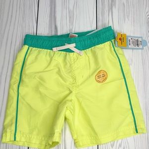 Boys' Solid Swim Shorts - Cat & Jack™ Light Green